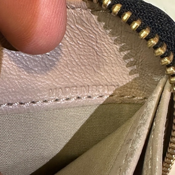 CHLOE portefeuille lambskin leather zip wallet - Picture 11 of 16